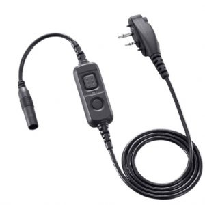 Icom VS-4LA Adapter kabel met PTT-knop