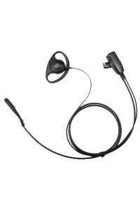 Incotech DCH1040-M1 D-oortje met transparante akoestische buis en PTT-microfoon voor Motorola portofoons