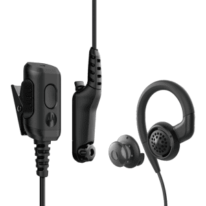 Motorola PMLN8295A oortje met in-ear speaker en push-to-talk knop – discreet en comfortabel
