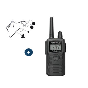 Kenwood PKT-300 portofoon met HS-Pro 22K motorheadset